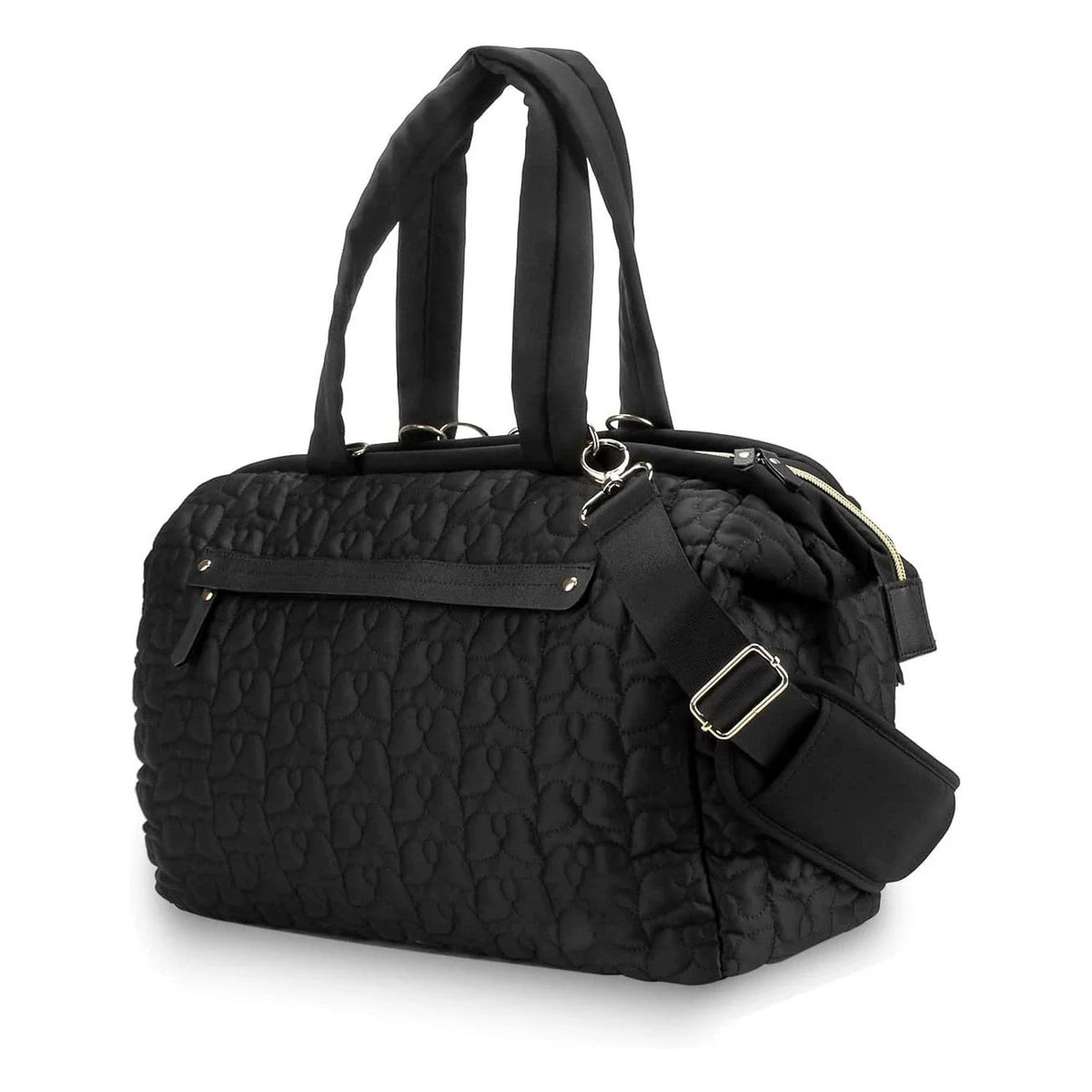 Travel Duffel Bag Quilted & Spacious Adjustable Shoulder Strap