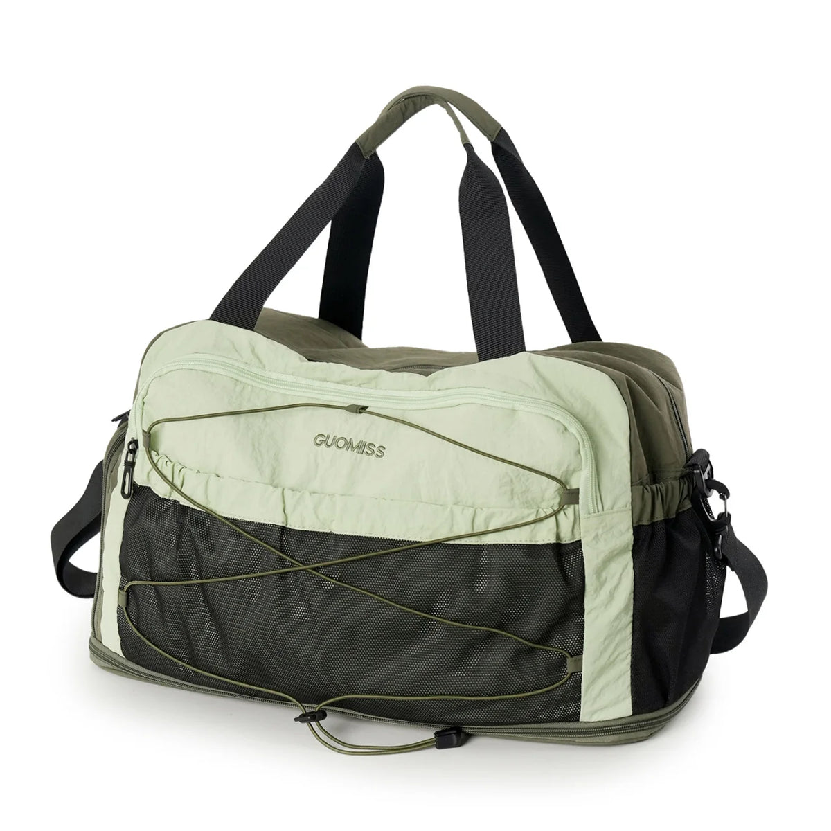 Travel Duffel Bag Spacious Breathable Mesh & Adjustable Straps
