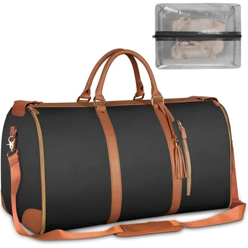Travel Duffel Bag Spacious Interior Durable Fabric