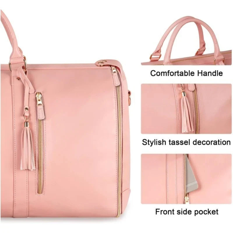 Travel Duffel Bag Spacious Interior Durable Fabric