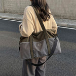 Travel Duffel Bag Spacious Multi-Compartment Durable Fabric