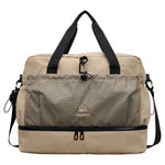 Travel Duffel Bag Spacious Multiple Compartments Padded Handles