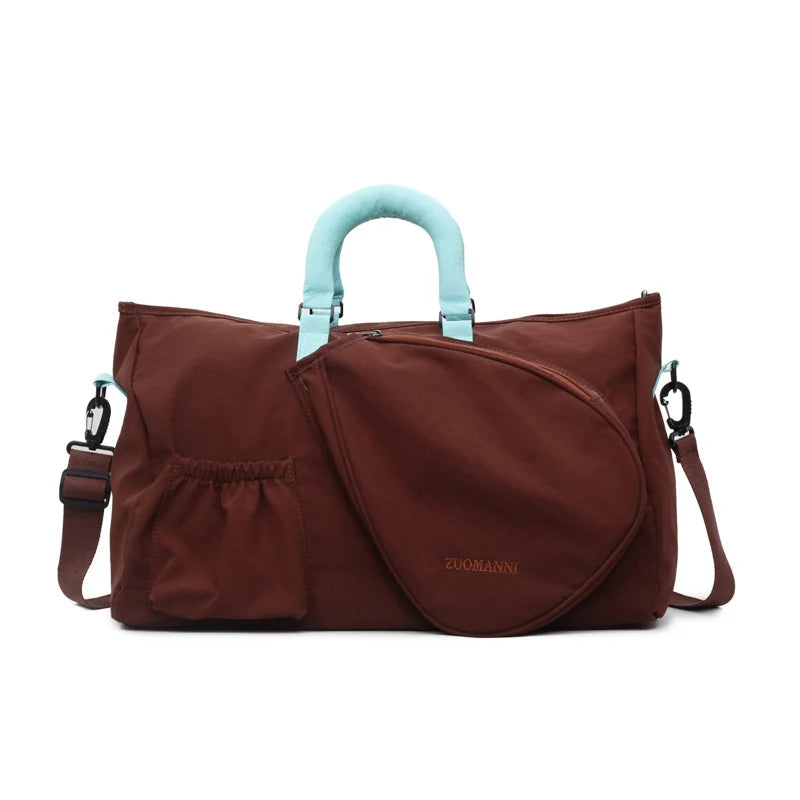 Travel Duffel Bag Spacious Multiple Pockets & Padded Strap