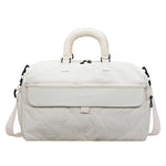 Travel Duffel Bag Spacious Multiple Zippered Pockets Adjustable Strap