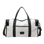 Travel Duffel Bag Spacious Shoe Compartment & Adjustable Strap