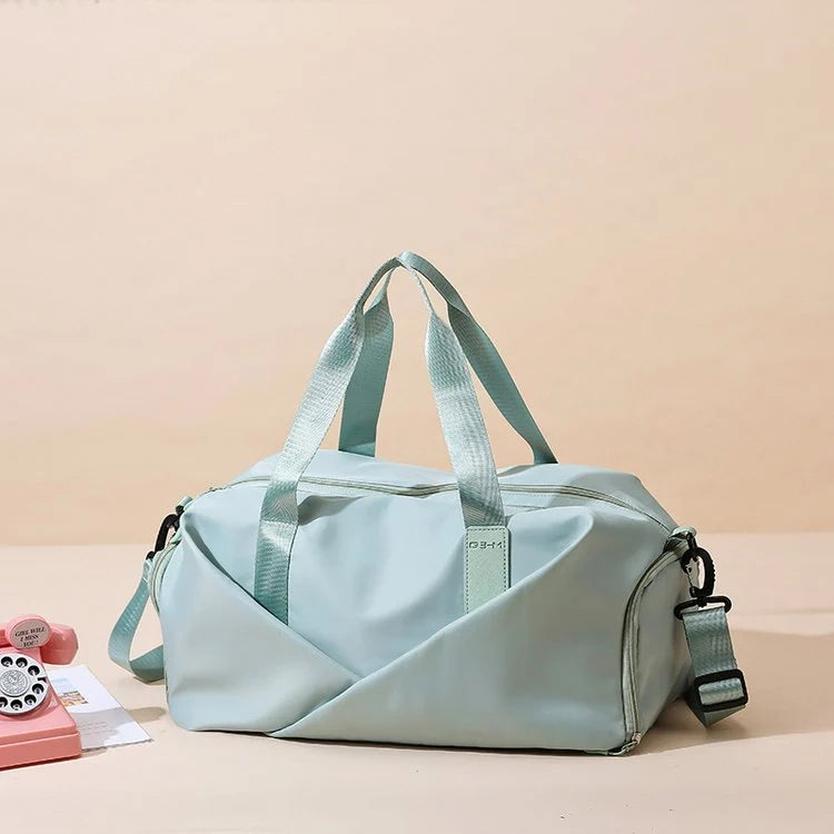 Travel Duffel Bag Spacious Water-Resistant Ergonomic Handles