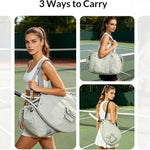 Travel Duffel Bag Spacious Water-Resistant Multiple Pockets
