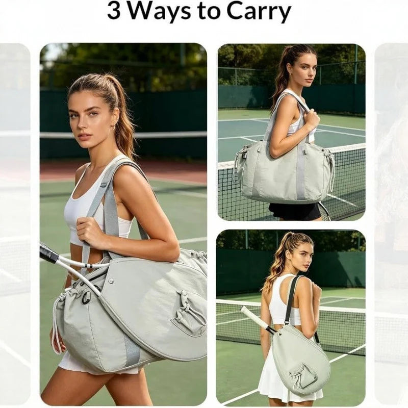 Travel Duffel Bag Spacious Water-Resistant Multiple Pockets