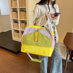 Travel Duffel Bag Spacious Water-Resistant Padded Shoulder Straps