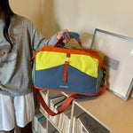 Travel Duffel Bag Spacious Water-Resistant Padded Shoulder Straps