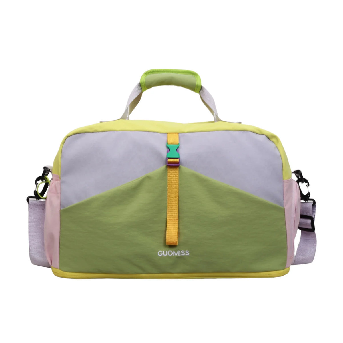 Travel Duffel Bag Spacious Water-Resistant Padded Shoulder Straps
