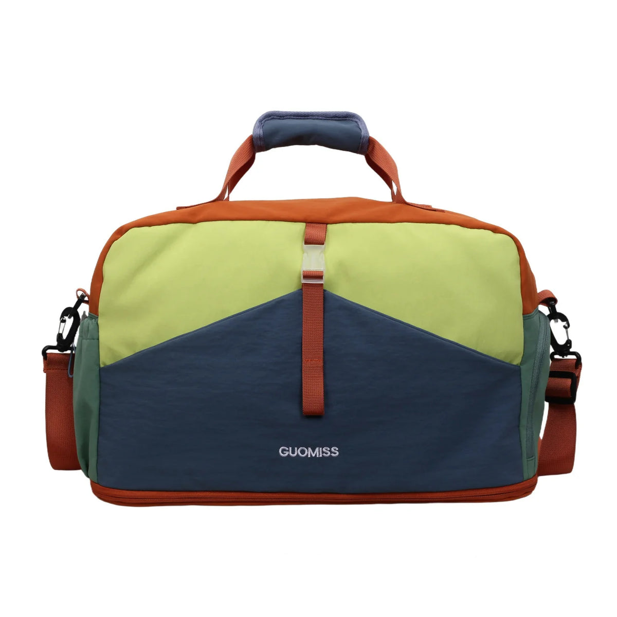 Travel Duffel Bag Spacious Water-Resistant Padded Shoulder Straps