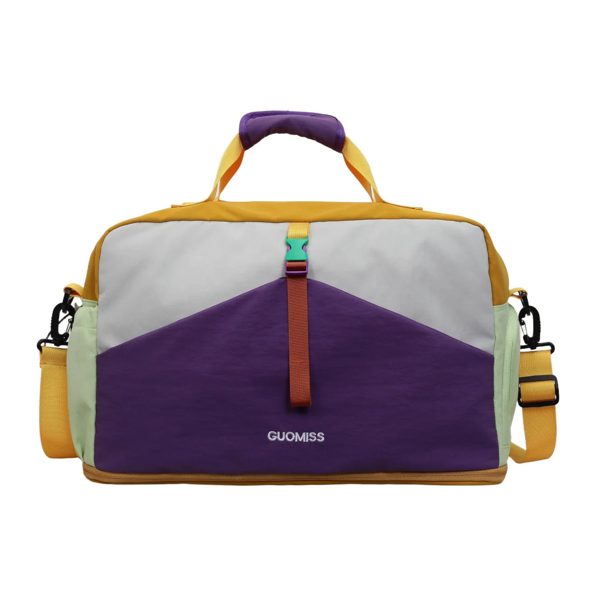 Travel Duffel Bag Spacious Water-Resistant Padded Shoulder Straps