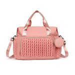 Travel Duffel Bag Spacious Water-Resistant & Removable Shoulder Strap