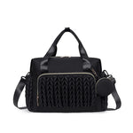 Travel Duffel Bag Spacious Water-Resistant & Removable Shoulder Strap