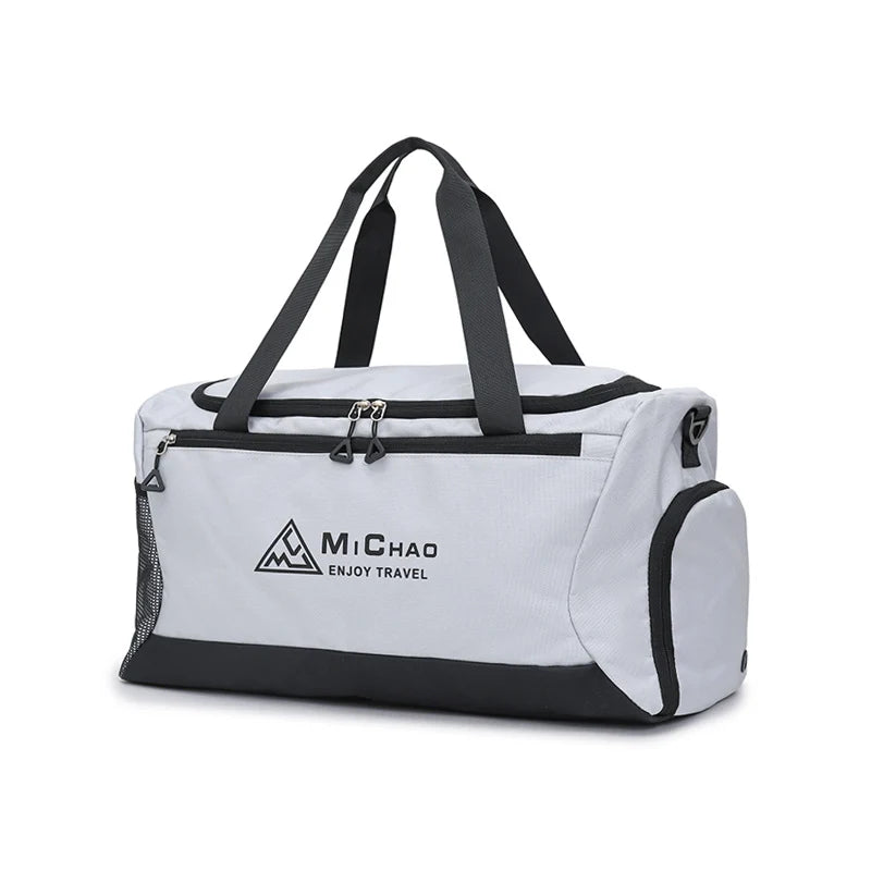 Travel Duffel Bag Spacious Weather-Resistant Adjustable Padded Strap
