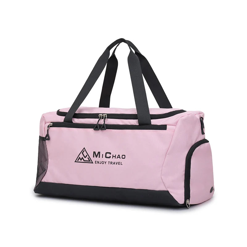 Travel Duffel Bag Spacious Weather-Resistant Adjustable Padded Strap