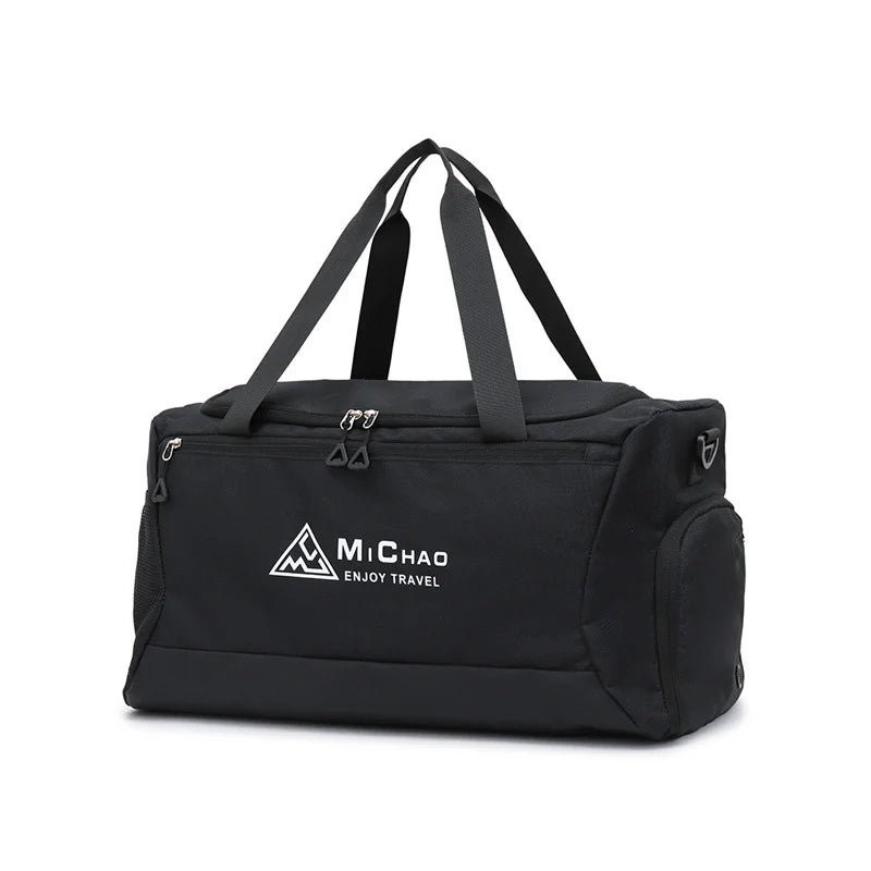 Travel Duffel Bag Spacious Weather-Resistant Adjustable Padded Strap