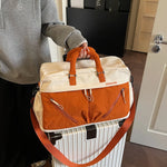 Travel Duffel Bag Spacious Weather-Resistant Multiple Pockets