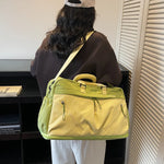 Travel Duffel Bag Spacious Weather-Resistant Multiple Pockets
