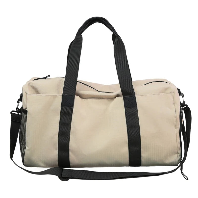 Travel Duffel Bag Spacious Weather-Resistant Multiple Pockets