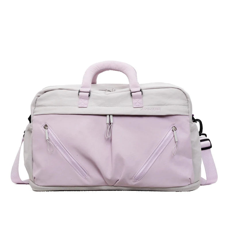 Travel Duffel Bag Spacious Weather-Resistant Multiple Pockets