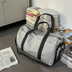 Travel Duffel Bag Spacious Weather-Resistant Multiple Pockets