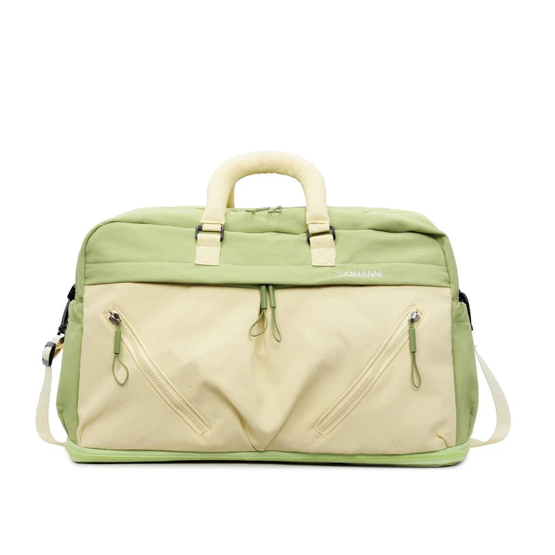 Travel Duffel Bag Spacious Weather-Resistant Multiple Pockets