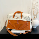Travel Duffel Bag Tear-Resistant Fabric Multiple Pockets