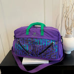Travel Duffel Bag Tear-Resistant Fabric Multiple Pockets