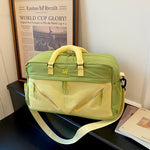 Travel Duffel Bag Tear-Resistant Fabric Multiple Pockets