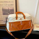 Travel Duffel Bag Tear-Resistant Fabric Multiple Pockets