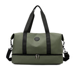 Travel Duffel Bag Water-Resistant Adjustable Strap & Reinforced Handles
