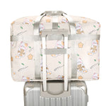 Travel Duffel Bag Water-Resistant Exterior Pockets & Adjustable Straps