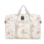 Travel Duffel Bag Water-Resistant Exterior Pockets & Adjustable Straps