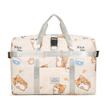 Travel Duffel Bag Water-Resistant Exterior Pockets & Adjustable Straps
