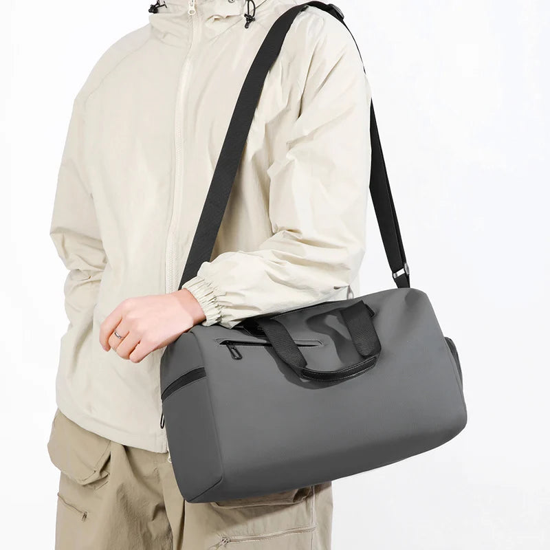 Travel Duffel Bag Water-Resistant Foldable Detachable Strap