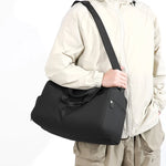 Travel Duffel Bag Water-Resistant Foldable Detachable Strap