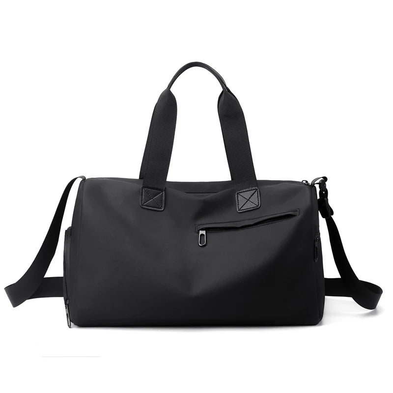 Travel Duffel Bag Water-Resistant Foldable Detachable Strap