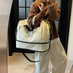 Travel Duffel Bag Water-Resistant Foldable Multi-Pocket
