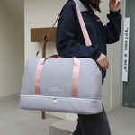 Travel Duffel Bag Water-Resistant Large Capacity Organizer Pockets