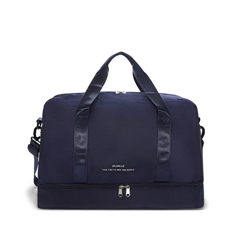 Travel Duffel Bag Water-Resistant Large Capacity Organizer Pockets