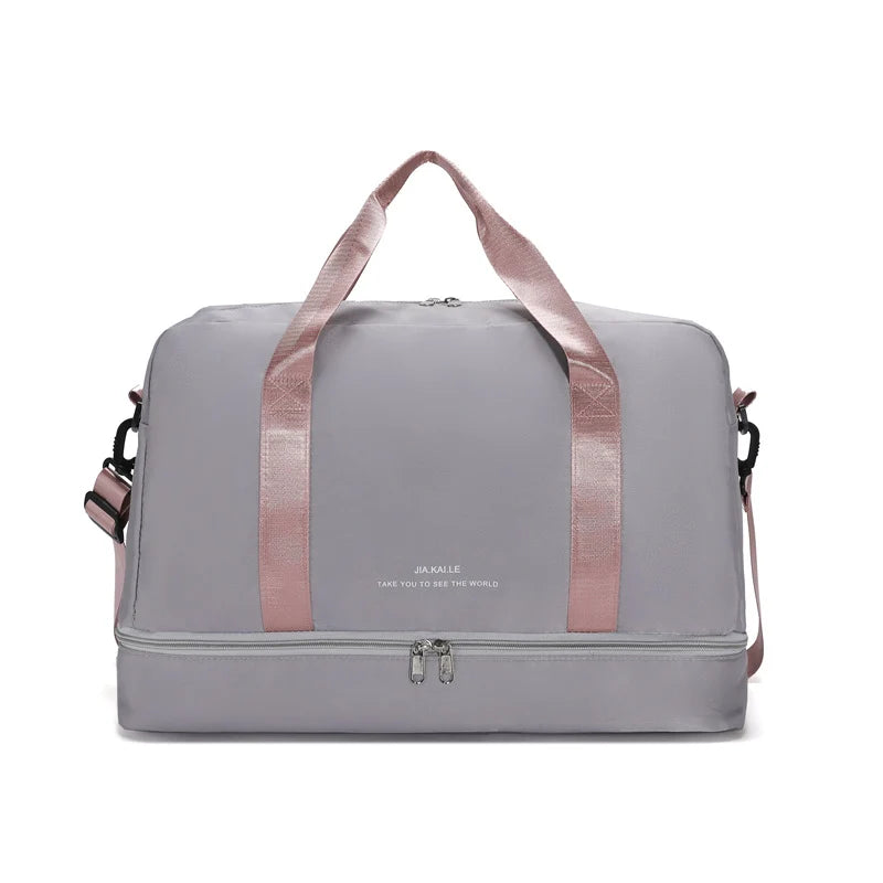 Travel Duffel Bag Water-Resistant Large Capacity Organizer Pockets