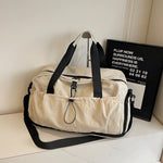 Travel Duffel Bag Water-Resistant Lightweight Multiple Pockets