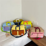 Travel Duffel Bag Water-Resistant Lightweight Organizer Pockets