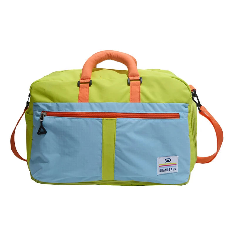 Travel Duffel Bag Water-Resistant Lightweight Organizer Pockets