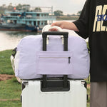 Travel Duffel Bag Water-Resistant Multi-Compartment Detachable Padded Strap