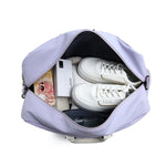 Travel Duffel Bag Water-Resistant Multi-Compartment Detachable Padded Strap