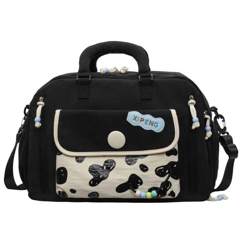 Travel Duffel Bag Water-Resistant Multi-Compartment Padded Handles