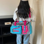 Travel Duffel Bag Water-Resistant Multi-Compartment & Shoe Pocket